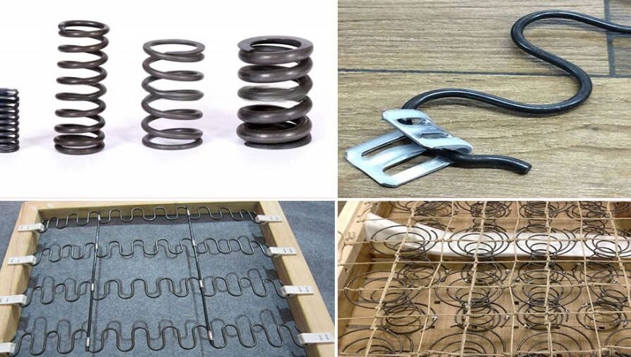 Những loại lò xo được sử dụng phổ biến