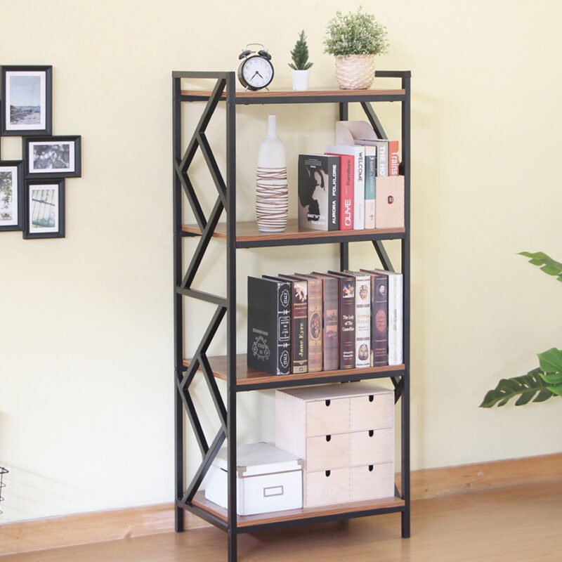 Kệ để đồ đa năng , kệ trưng bày RICHOME SH540, mặt gỗ phủ melamin tiêu chuẩn Đài Loan, chống trầy xước, chống nước