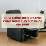 SOFA CHỈNH ĐIỆN SF117BK: CÔNG NGHỆ CHO SỨC KHỎE GIA ĐÌNH