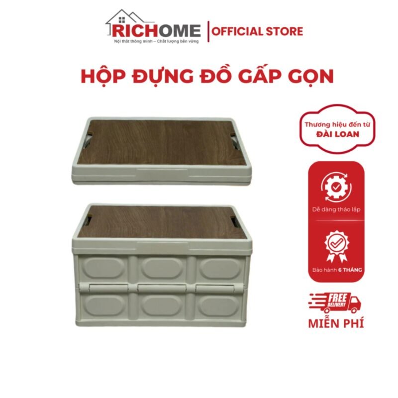 Hộp đựng đồ gấp gọn đa năng RICHOME S8592A-S