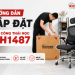 HƯỚNG DẪN LẮP ĐẶT VÀ SỬ DỤNG GHẾ CÔNG THÁI HỌC, GHẾ VĂN PHÒNG CH1487: BÍ QUYẾT BẢO VỆ SỨC KHỎE VƯỢT TRỘI